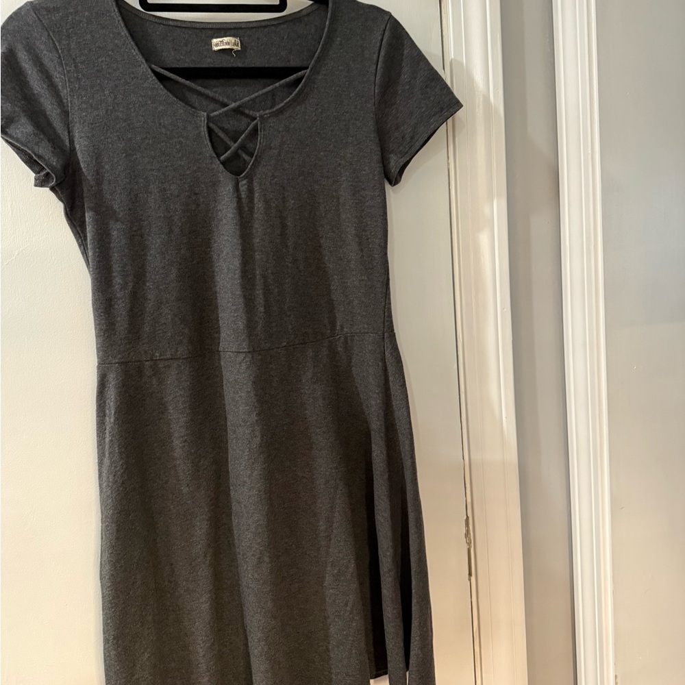 Hollister Charcoal Mini Dress